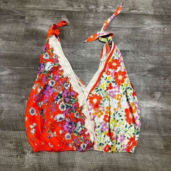 Free People Tied To You Tank in Fiesta Combo Size Medium - Picture 2 of 10